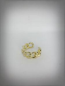 HEAVY METAL COLLECTION - Chained Up 24k Gold Ring - HM037G