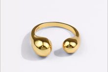 HEAVY METAL COLLECTION  - Open Faced Ring in Gold - HM051G