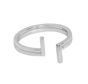 HEAVY METAL COLLECTION - Split Ring in Silver - HM080S