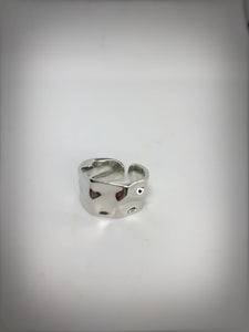 HEAVY METAL COLLECTION - Molded 92.5 Silver Ring - HM039S