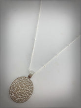 SACRED COIN COLLECTION - Sacred Coin Sternum Necklace in Silver - SC002S