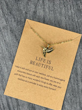 CHARMED COLLECTION - Life is Beautiful Necklace in Gold